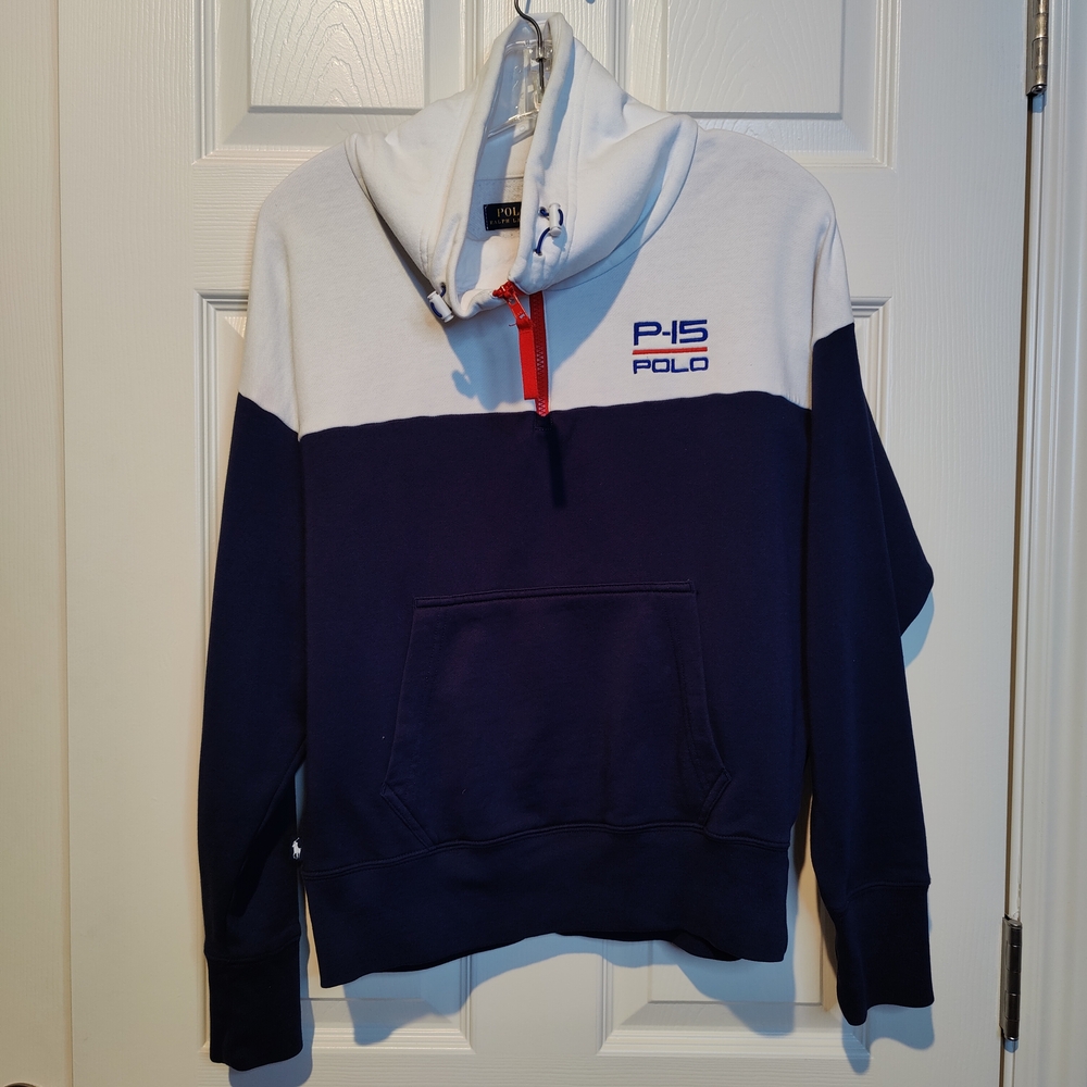 Ralph Lauren P-15 Hoodie - White and Red